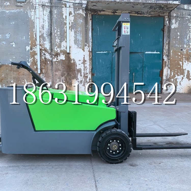 香港岛小型电动叉车1吨2吨步行站驾式电瓶堆高充电装卸车液压升降车铲车